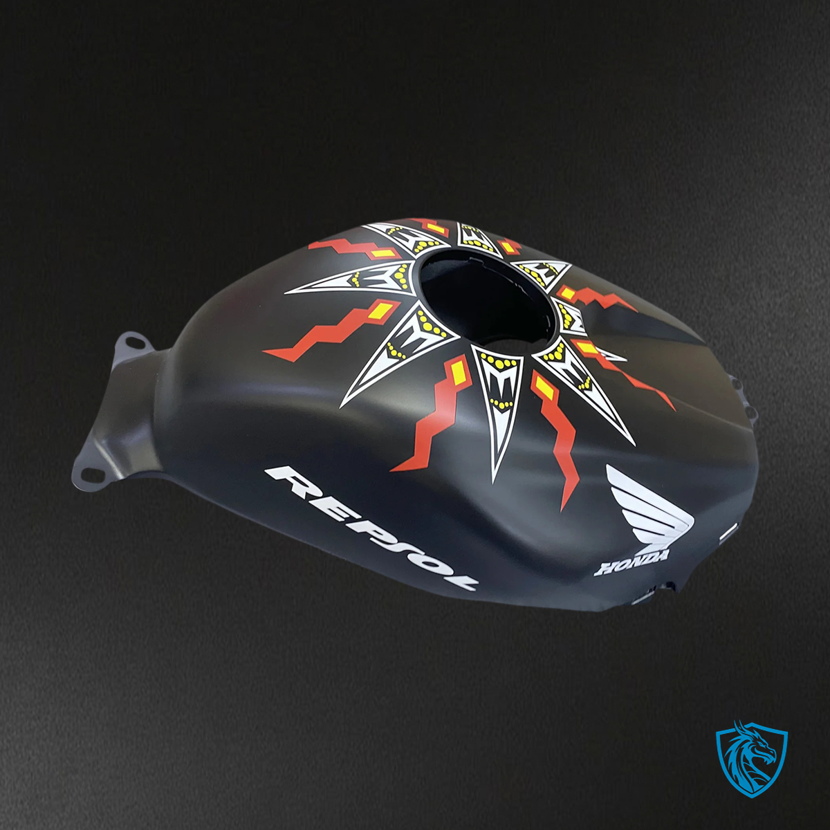 Honda CBR600RR (2003-2004) Black Blue & Red Accents - Fairing Kit