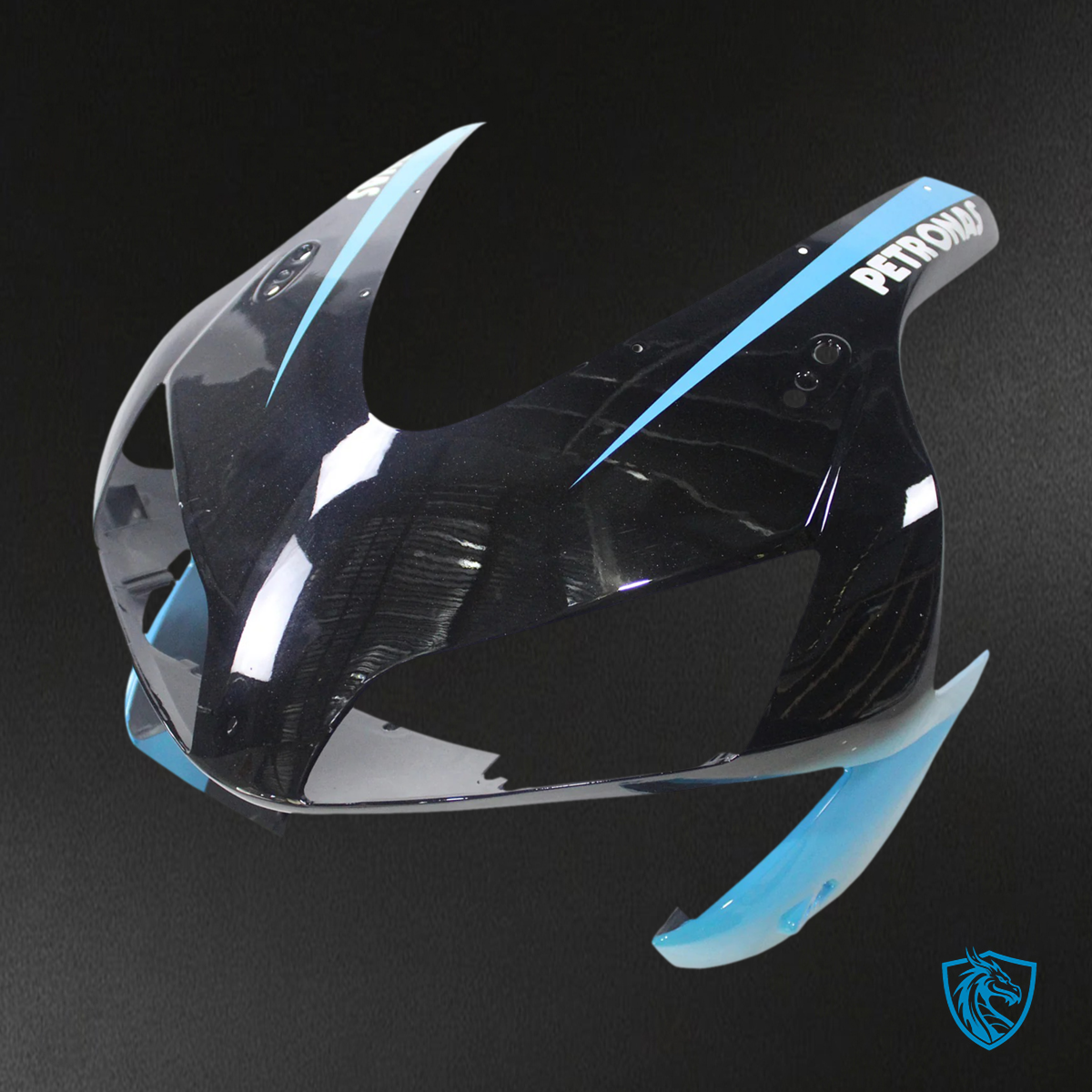 Honda CBR600RR (2003-2004) Black Blue & Red - Fairing Kit