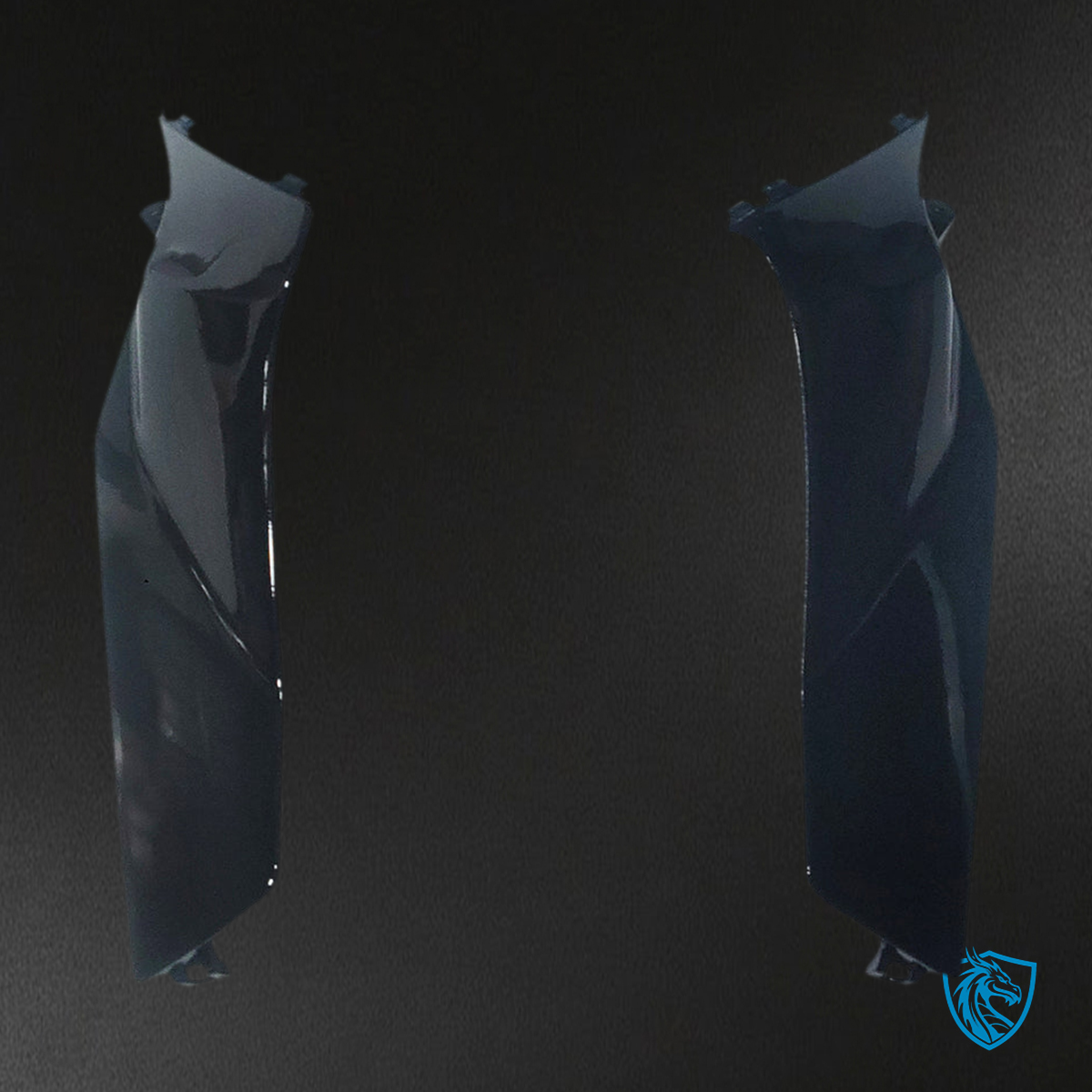 Honda CBR600RR (2003-2004) Black West Generic - MERGEment Motorcycle Fairings Kit