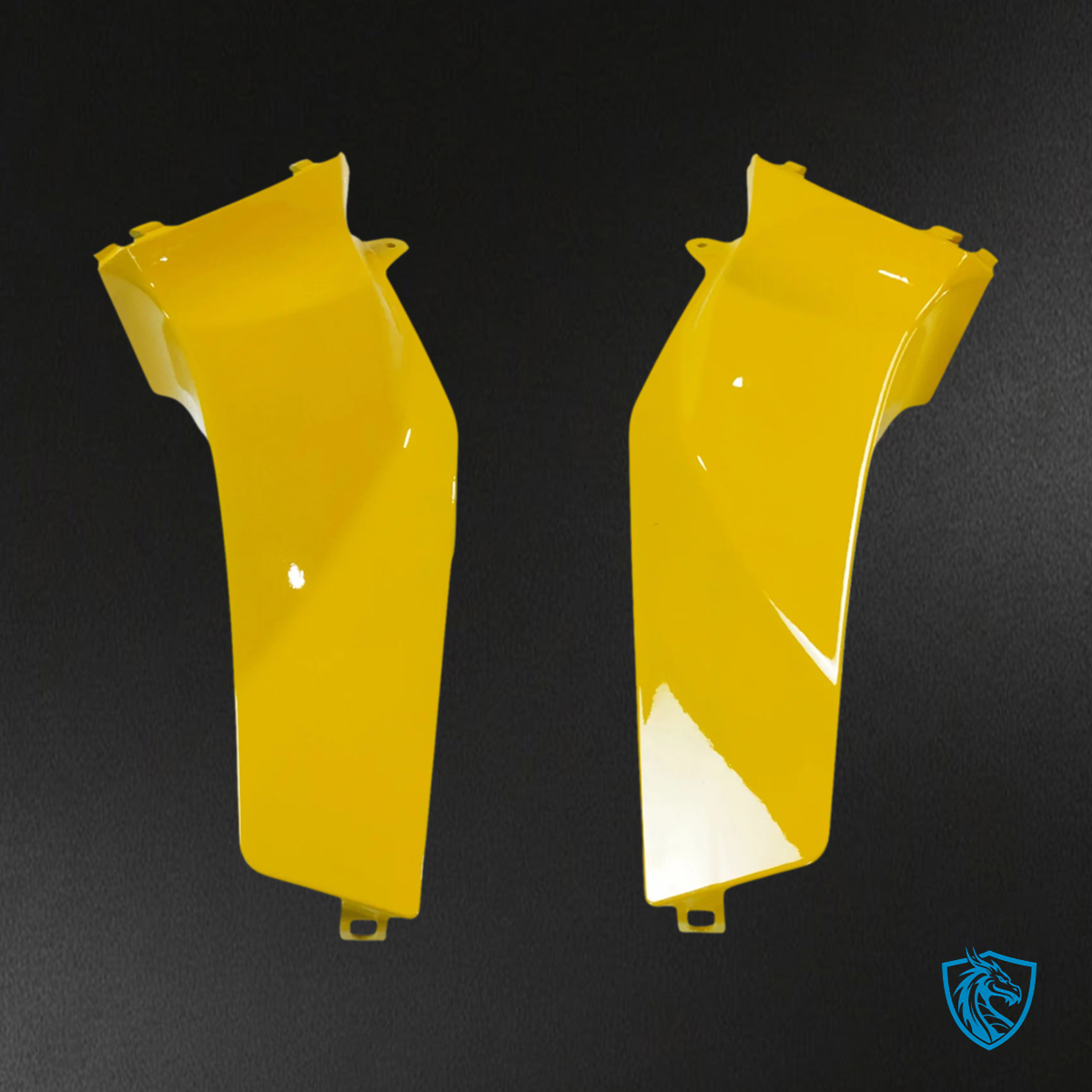 Honda CBR600RR (2003-2004) Black & Yellow - Fairing Kit