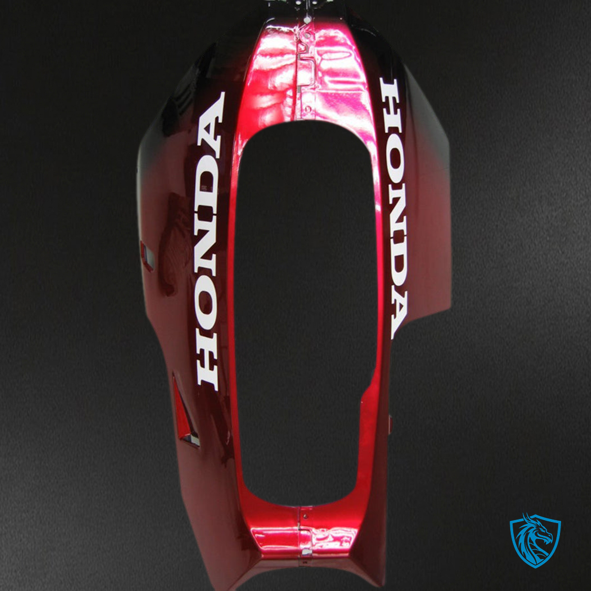 Honda CBR600RR (2003-2004) Black & Red Flame - MERGEment Motorcycle Fairings Kit