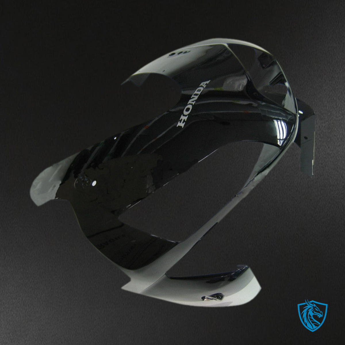 Honda CBR600RR (2003-2004) Black & Silver Generic Fairings Kit - Aftermarket ABS Bodywork