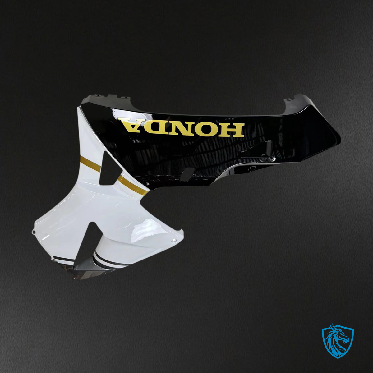 Honda CBR600RR (2003-2004) Black & White - Fairing Kit