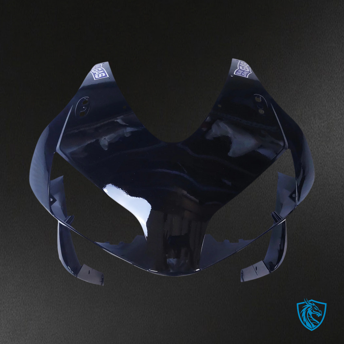 Honda CBR600RR (2003-2004) Black with Logo - Fairing Kit