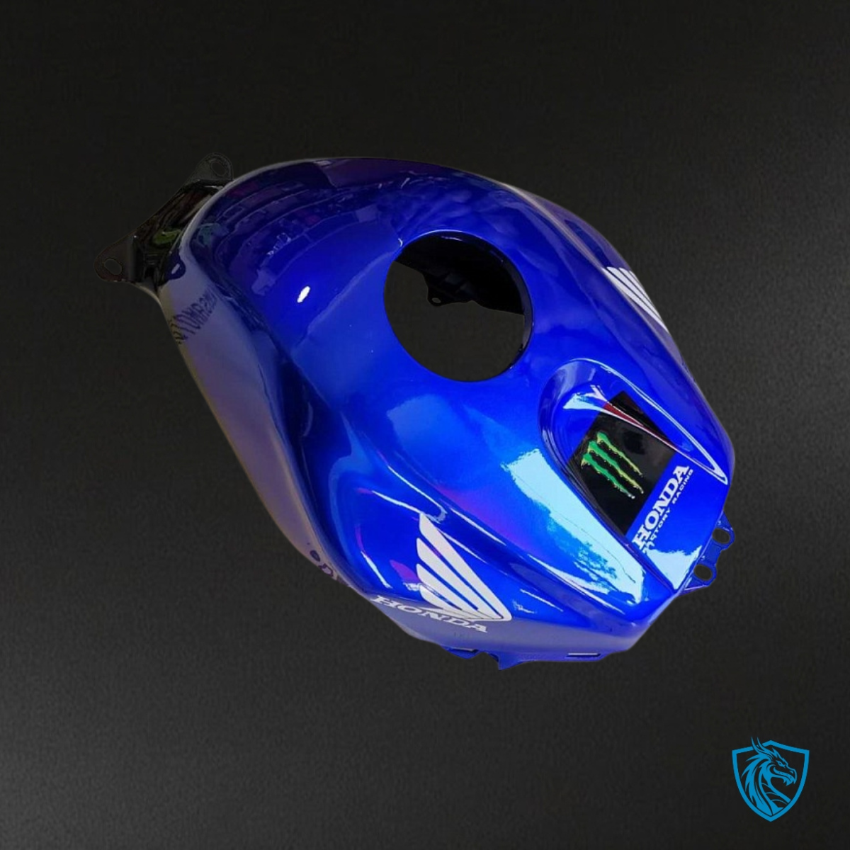 Honda CBR600RR (2003-2004) Blue & Black Monster Fairing Kit - Aftermarket ABS Bodywork