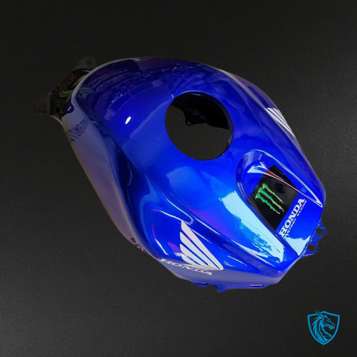 Honda CBR600RR (2003-2004) Blue & Black Monster Fairing Kit | ABS Bodywork
