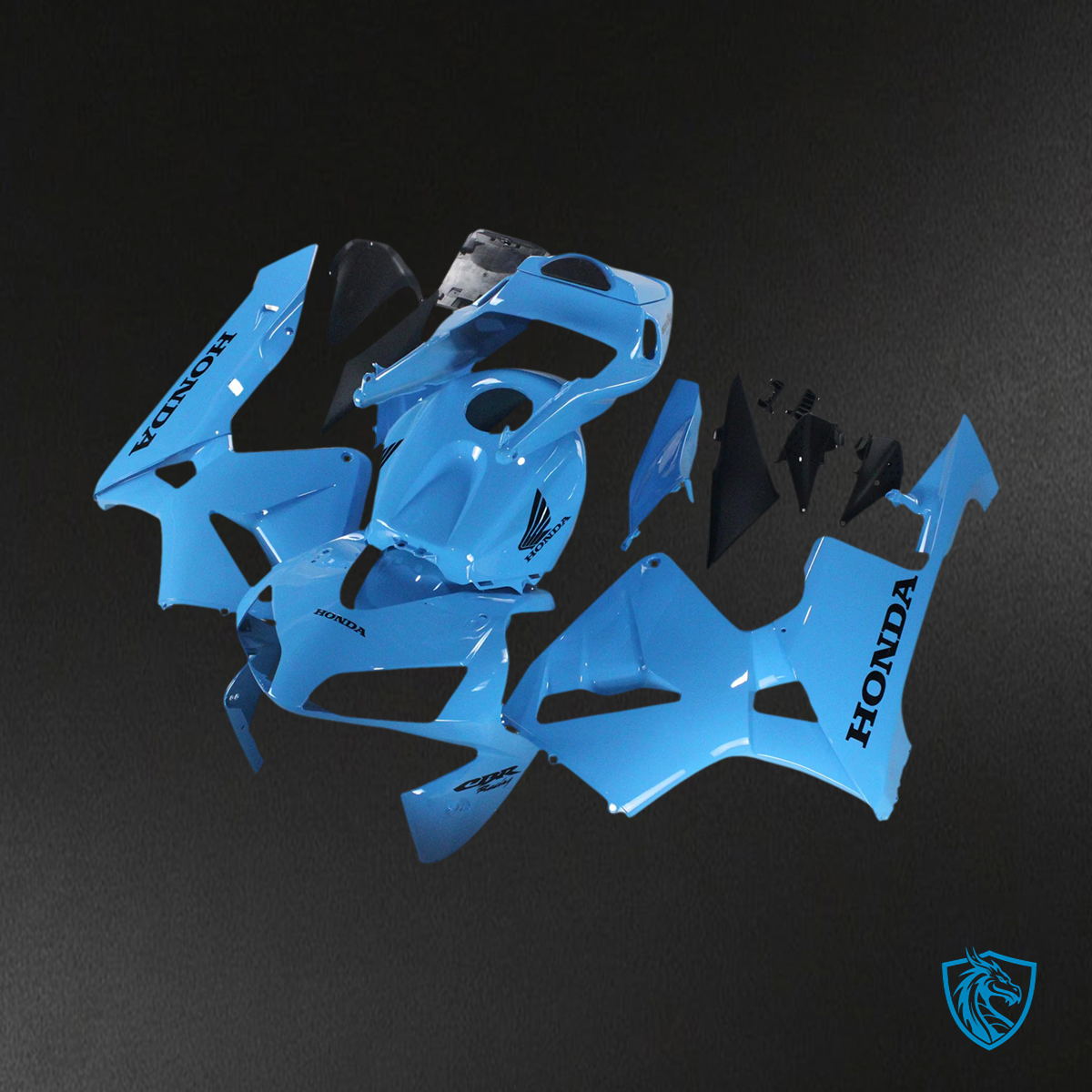 Honda CBR600RR (2003-2004) Blue - Fairing Kit