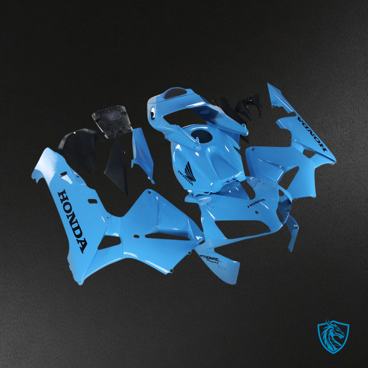 Honda CBR600RR (2003-2004) Blue - Fairing Kit