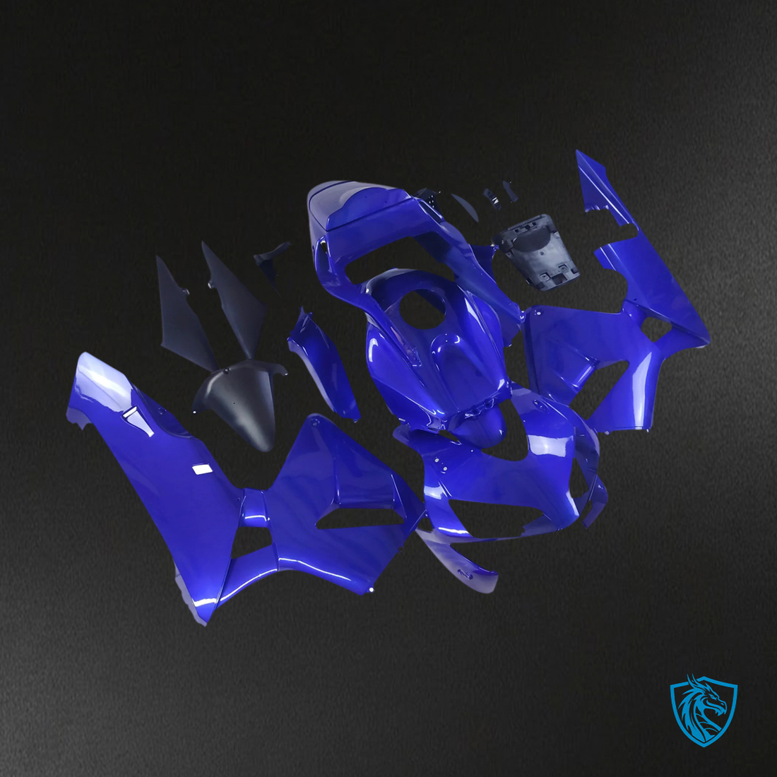 Honda CBR600RR (2003-2004) Blue - Fairing Kit