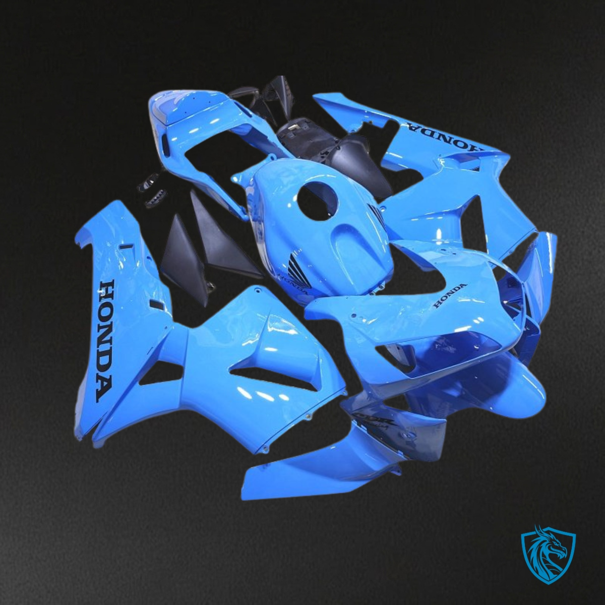 Honda CBR600RR (2003-2004) Blue - MERGEment Motorcycle Fairings Kit