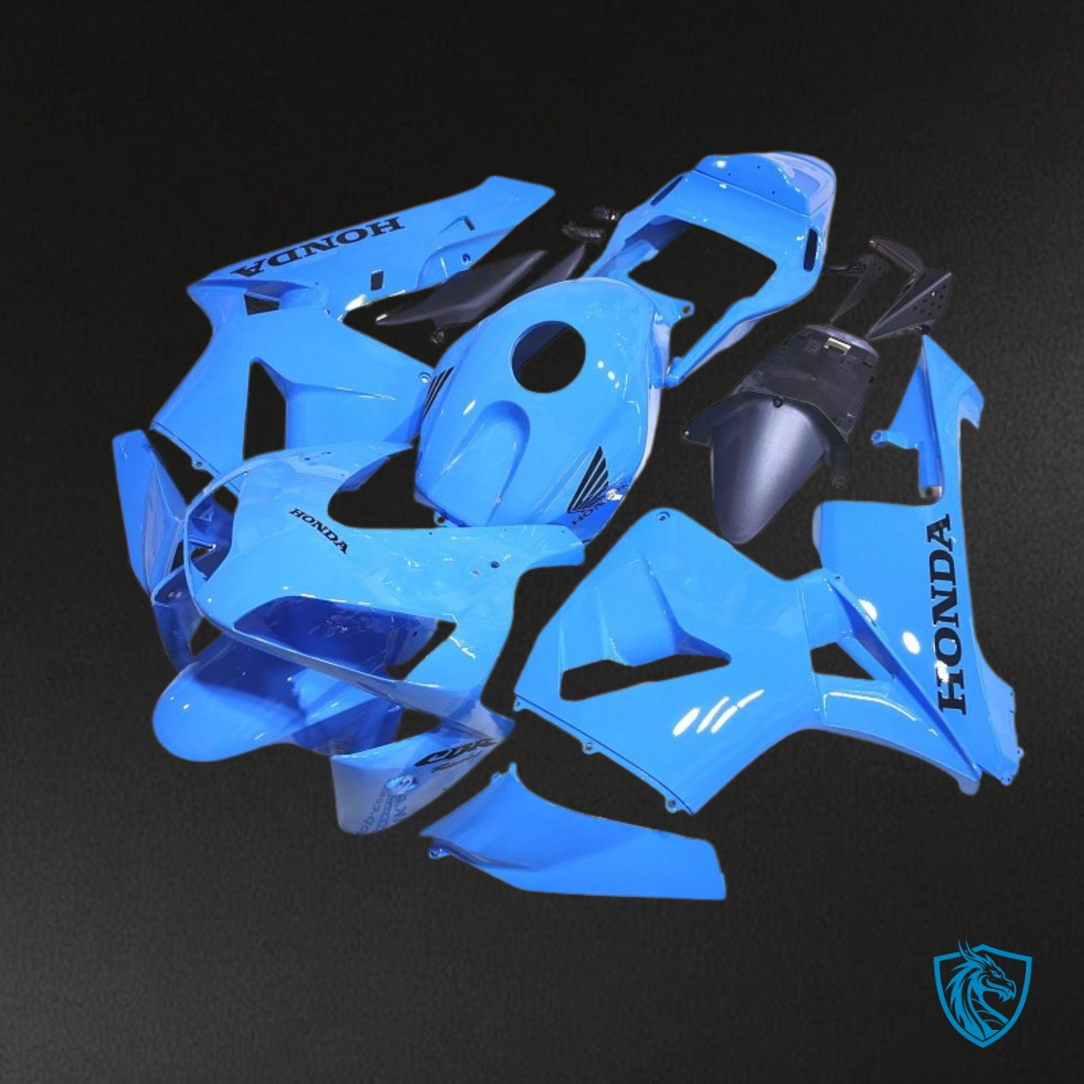 Honda CBR600RR (2003-2004) Blue - MERGEment Motorcycle Fairings Kit