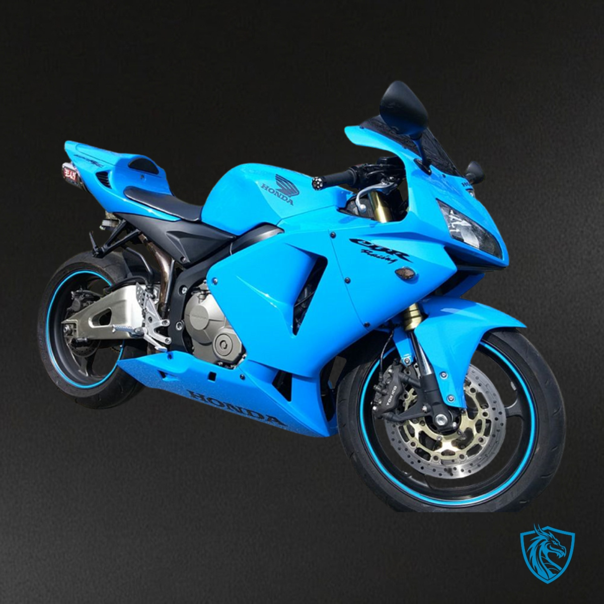 Honda CBR600RR (2003-2004) Blue - Custom ABS Fairing Kit