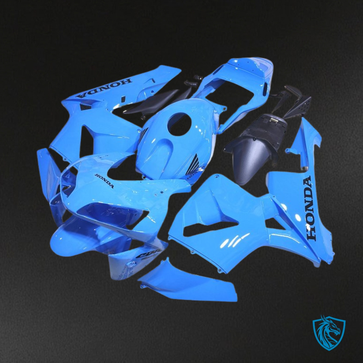 Honda CBR600RR (2003-2004) Blue - Custom ABS Fairing Kit