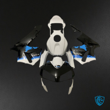 Honda CBR600RR (2003-2004) Blue Splash Motorcycle - Custom ABS Fairing Kit