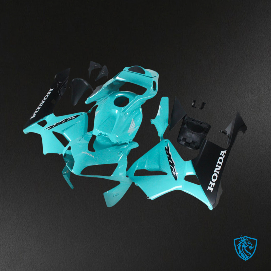 Honda CBR600RR (2003-2004) Blue & Black - Fairing Kit