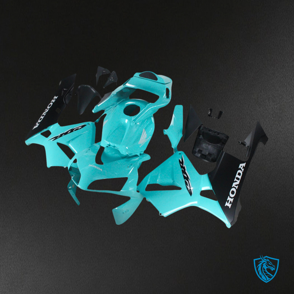 Honda CBR600RR (2003-2004) Blue & Black - Fairing Kit