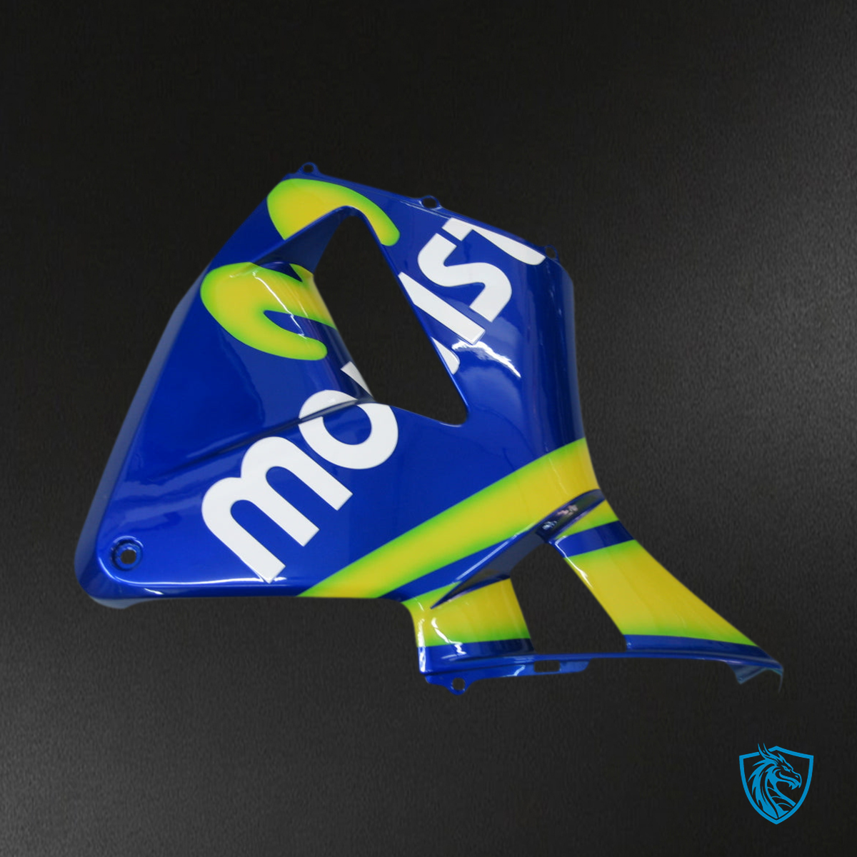 Honda CBR600RR (2003-2004) Blue & Green Movistar Generic Fairings Kit | ABS Bodywork