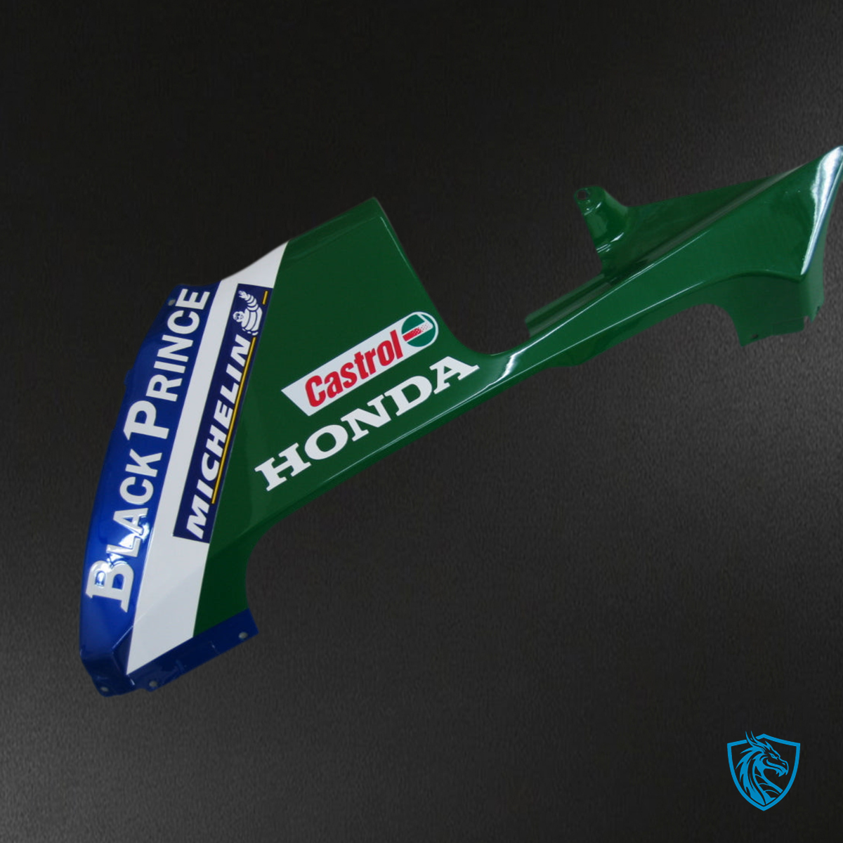 Honda CBR600RR (2003-2004) Blue & Green Movistar Generic Fairings Kit | ABS Bodywork