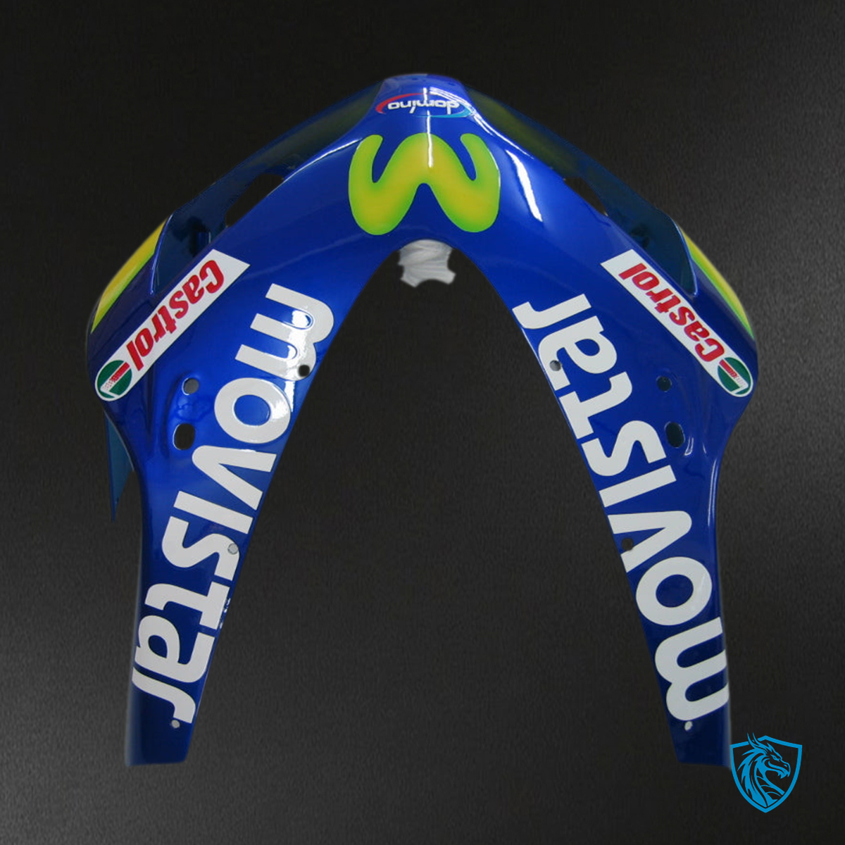 Honda CBR600RR (2003-2004) Blue & Green Movistar Generic Fairings Kit | ABS Bodywork