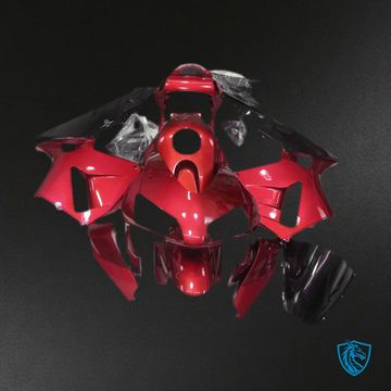 Honda CBR600RR (2003-2004) Candy Red Plain Motorcycle - Fairing Kit | ABS Bodywork