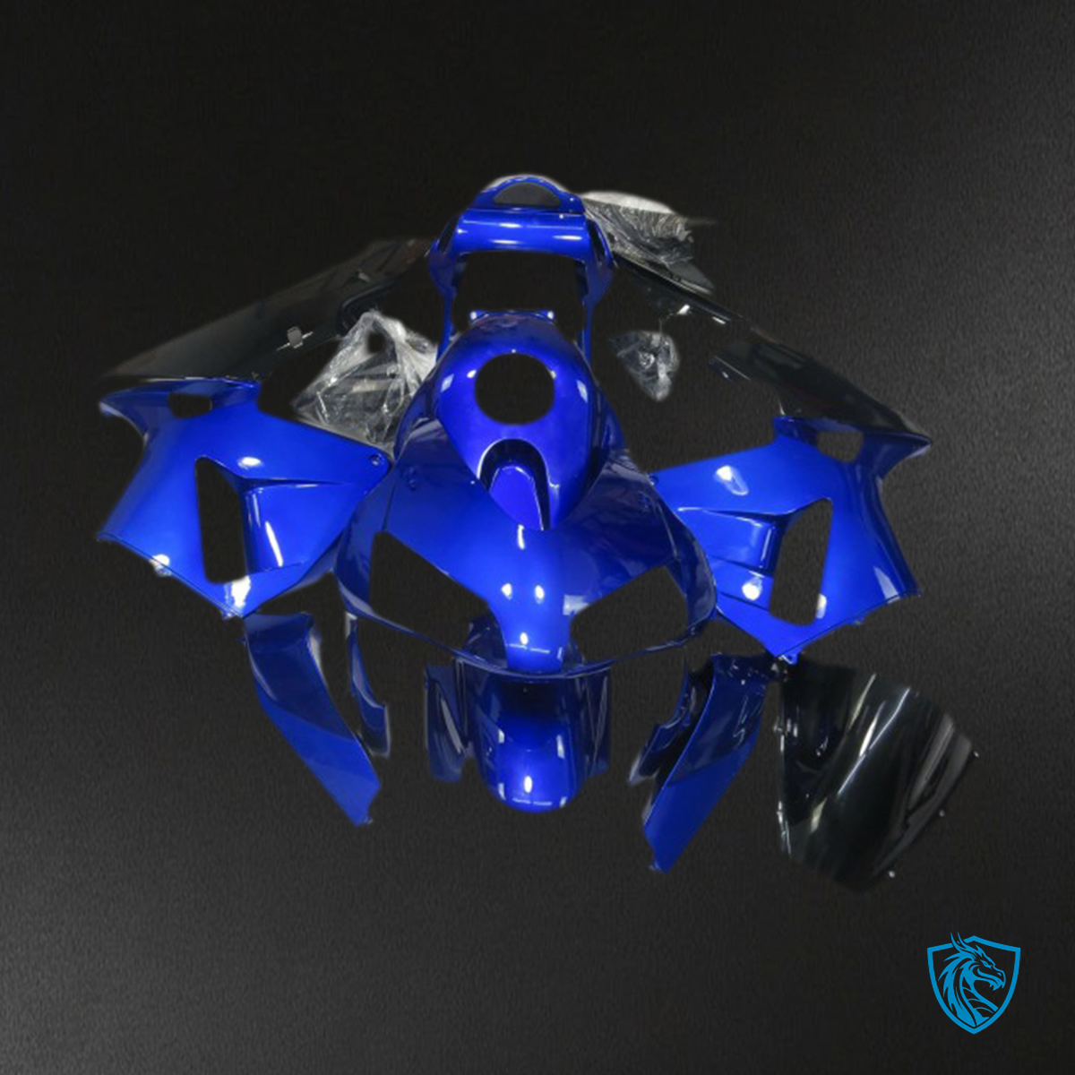 Honda CBR600RR (2003-2004) Deep Blue Motorcycle - Fairing Kit | ABS Bodywork