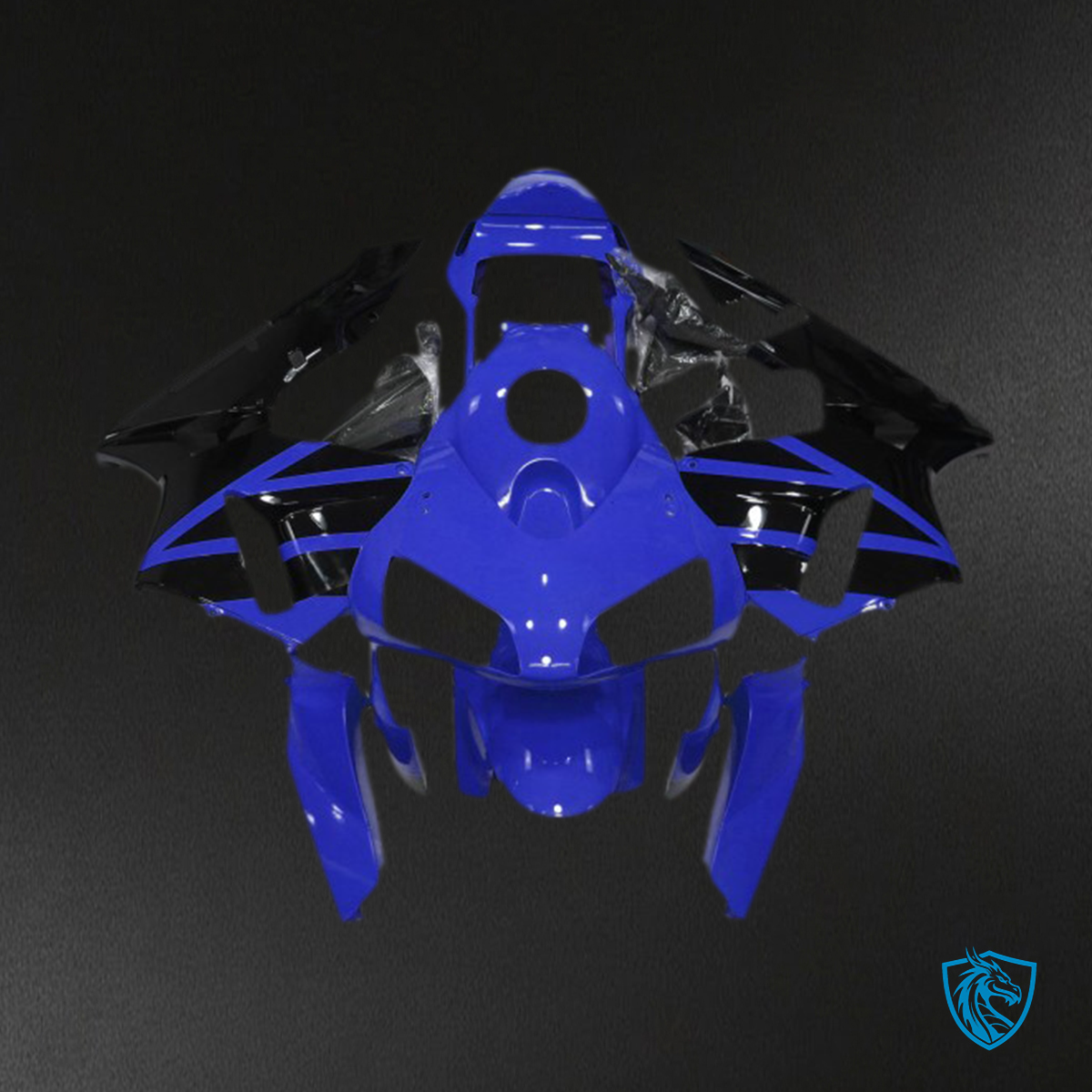 Honda CBR600RR (2003-2004) Glossy Blue Motorcycle - Fairing Kit | ABS Bodywork