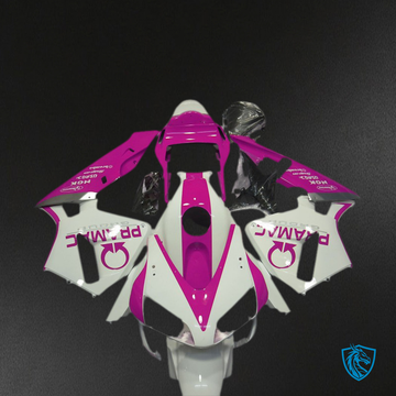 Honda CBR600RR (2003-2004)  White & Pink Pramac - MERGEment Motorcycle Fairings Kit