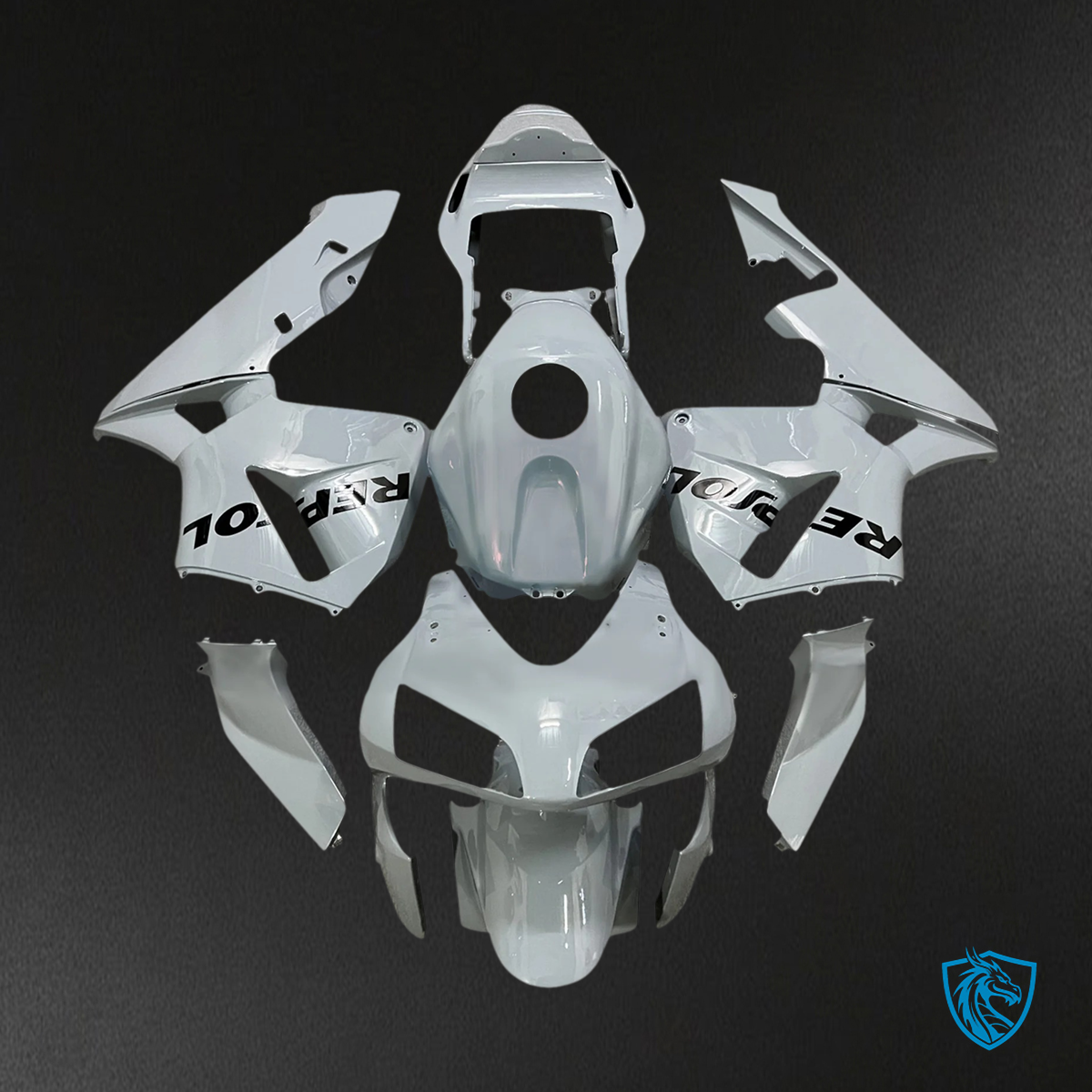 Honda CBR600RR (2003-2004) Gray - Fairing Kit