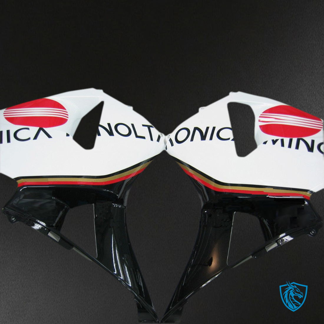 Honda CBR600RR (2003-2004) White & Black Generic Fairings Kit - Aftermarket ABS Bodywork