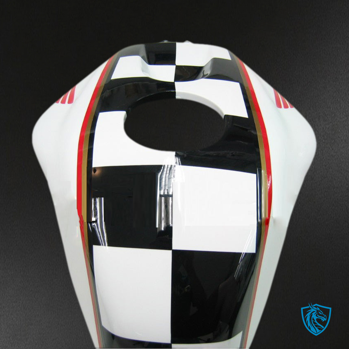 Honda CBR600RR (2003-2004) White & Black Generic Fairings Kit - Aftermarket ABS Bodywork
