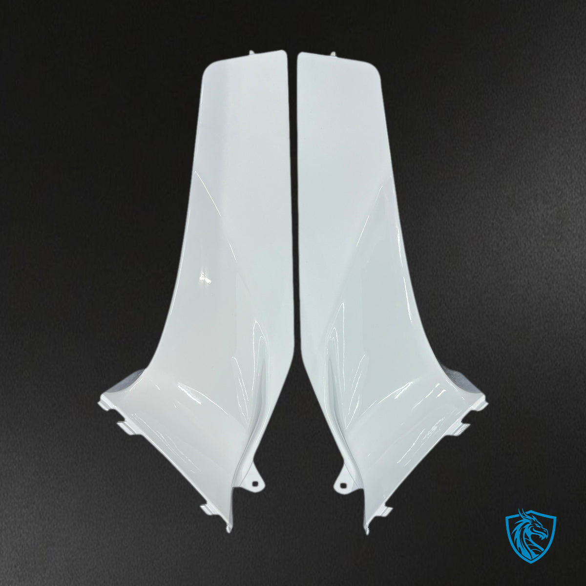 Honda CBR600RR (2003-2004) White & Black Konica Generic - Custom ABS Fairing Kit