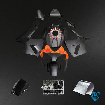 Honda CBR600RR (2003-2004) Black - Fairing Kit