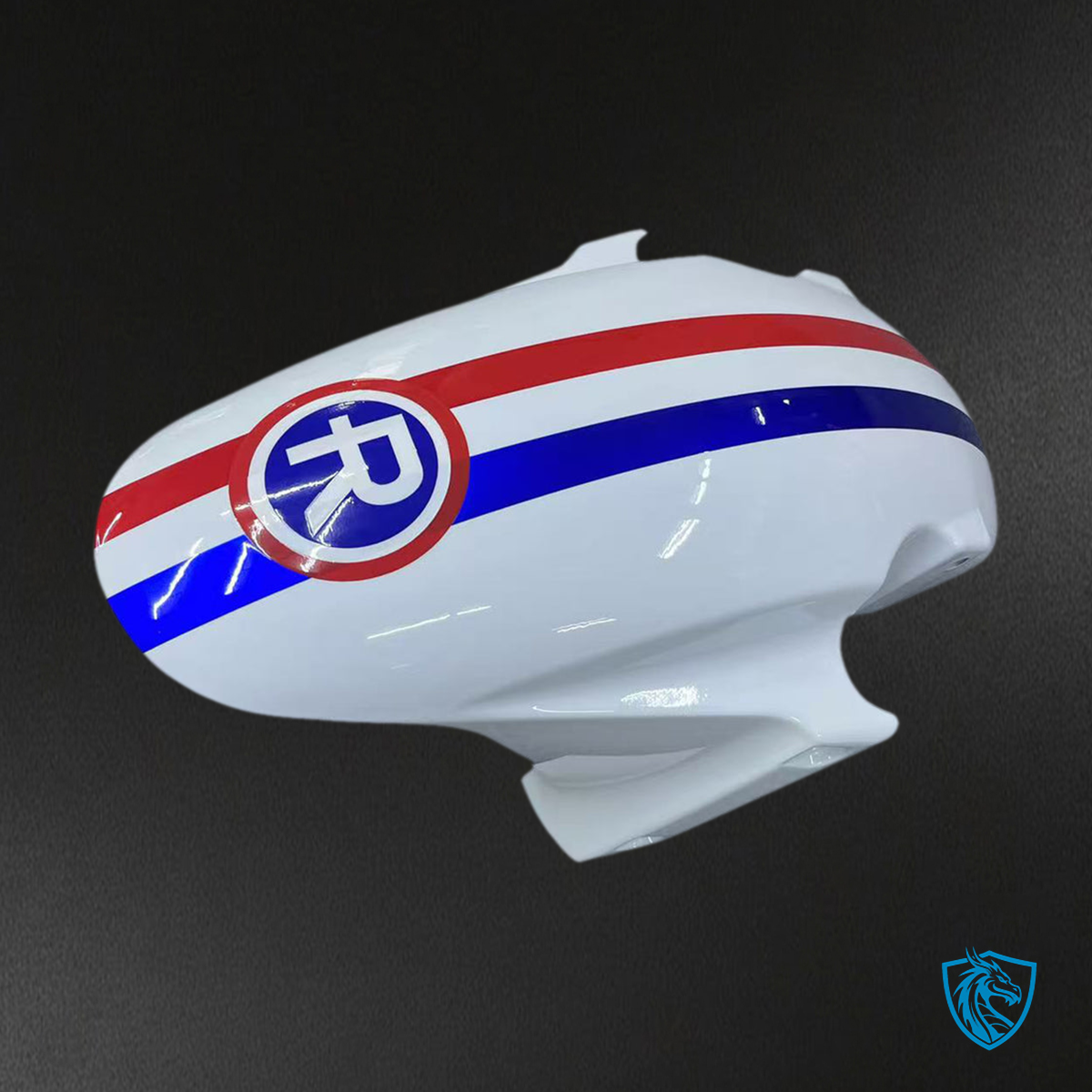Honda CBR600RR (2003-2004) No. 2 White Generic - MERGEment Motorcycle Fairings Kit
