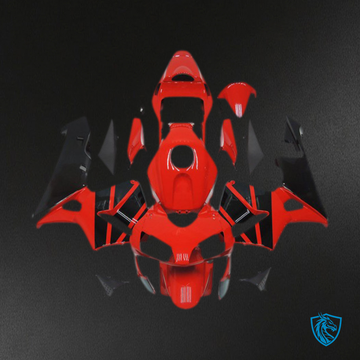 Honda CBR600RR (2003-2004) OEM Style Red & Black - MERGEment Motorcycle Fairings Kit