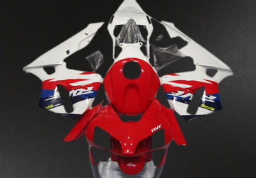 Honda CBR600RR (2003-2004) Red & White Repsol Motorcyclev - Fairing Kit | ABS Bodywork