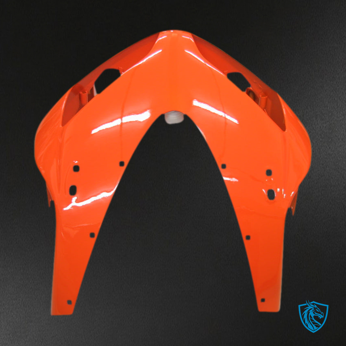 Honda CBR600RR (2003-2004) Orang & Black Flame Generic Fairings Kit | ABS Bodywork