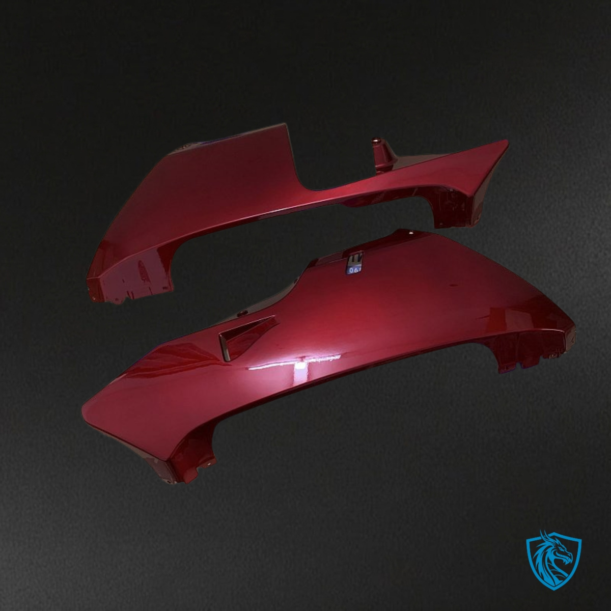 Honda CBR600RR (2003-2004) Black & Red Fairing Kit | ABS Bodywork