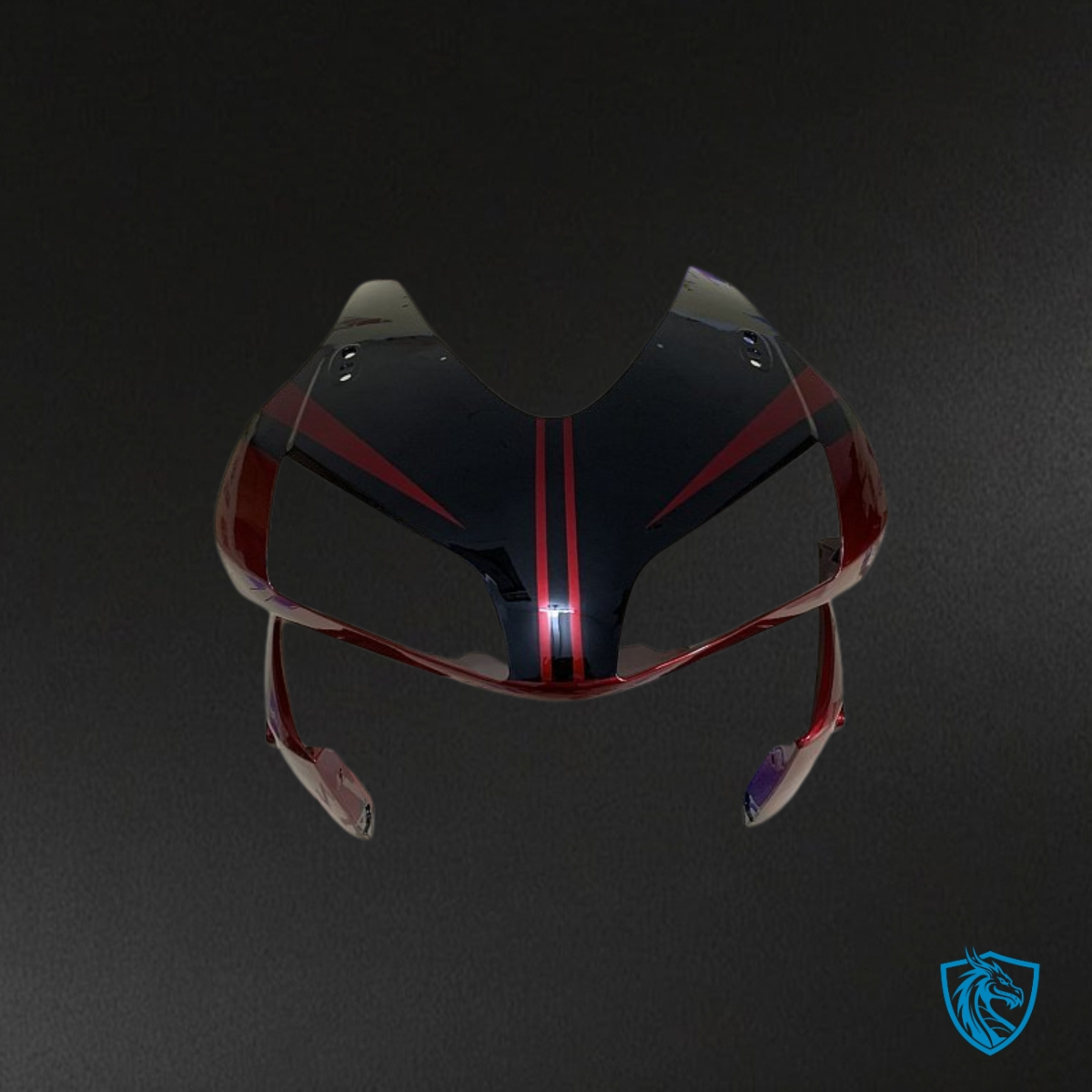 Honda CBR600RR (2003-2004) Black & Red Fairing Kit | ABS Bodywork