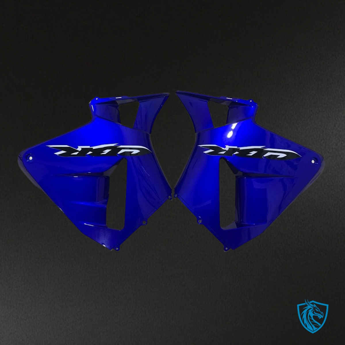 Honda CBR600RR (2003-2004) Blue & Black Logo Fairing Kit | ABS Bodywork