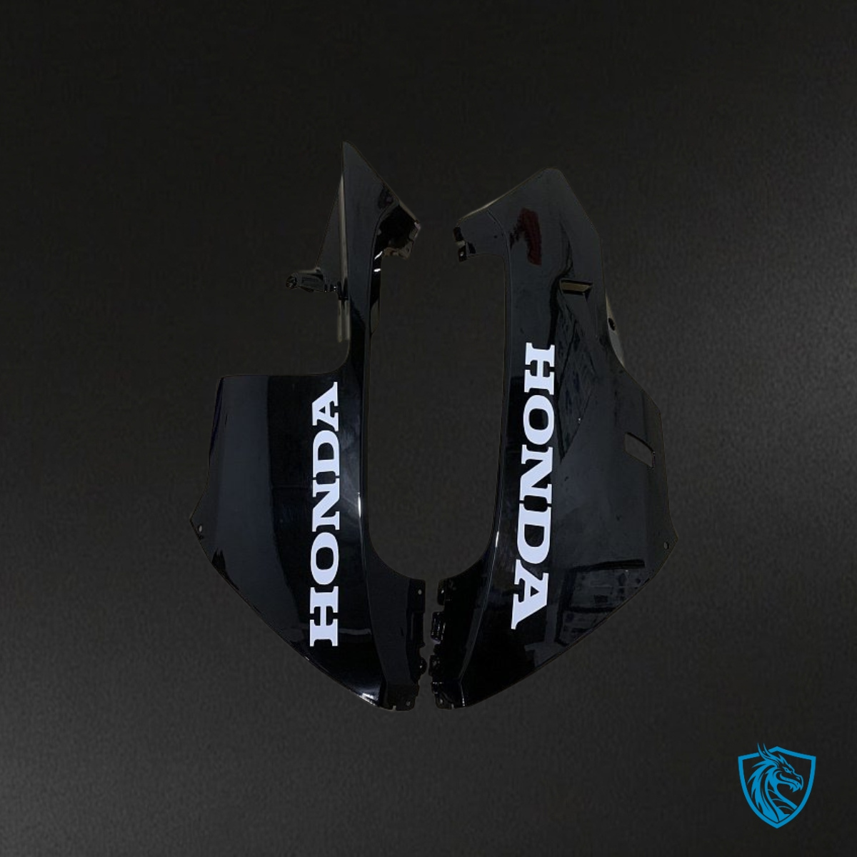 Honda CBR600RR (2003-2004) Blue & Black Logo Fairing Kit | ABS Bodywork