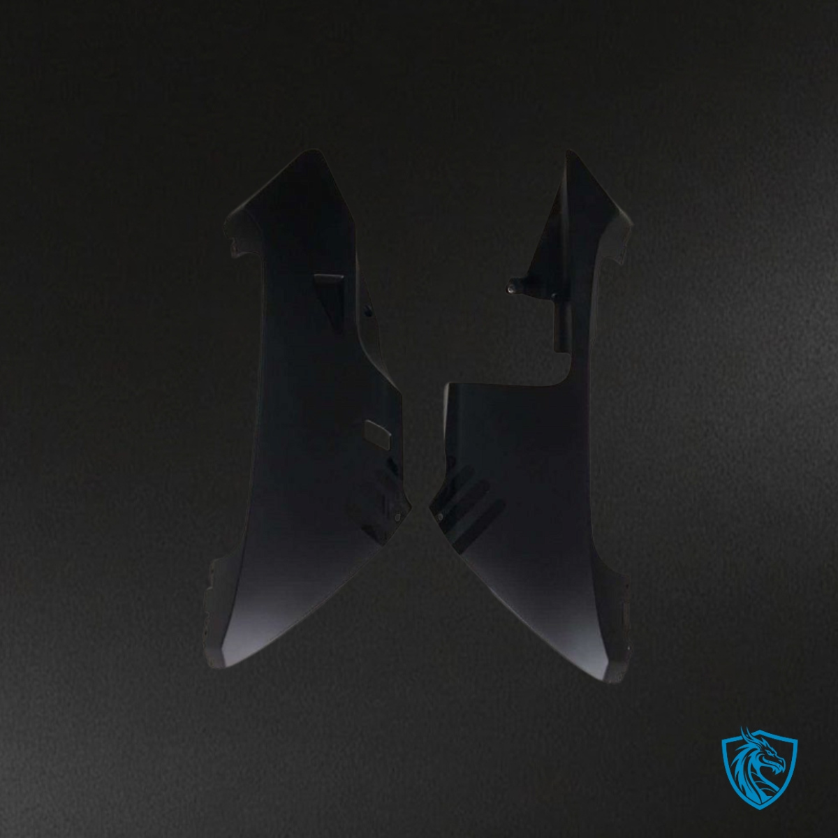 Honda CBR600RR (2003-2004) Matte Black No Logo - MERGEment Motorcycle Fairings Kit