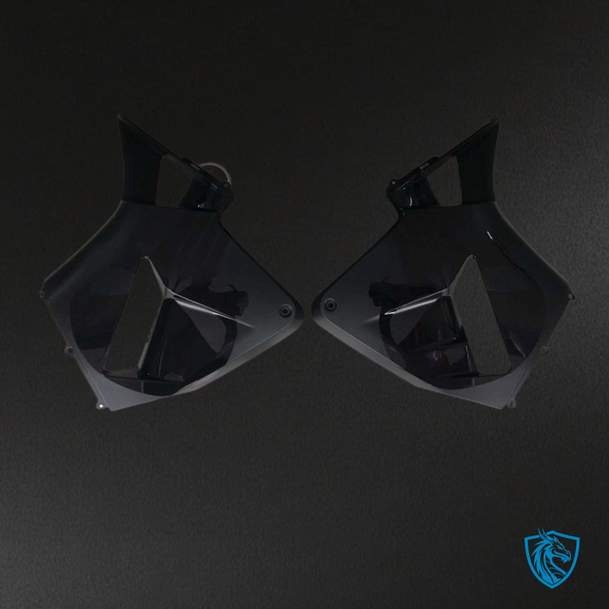 Honda CBR600RR (2003-2004) Matte Black No Logo - MERGEment Motorcycle Fairings Kit