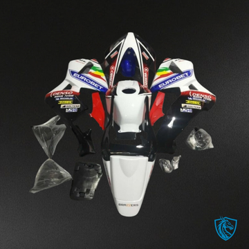 Honda CBR600RR (2003-2004) White, Red, Blue & Black Fairing Kit | ABS Bodywork