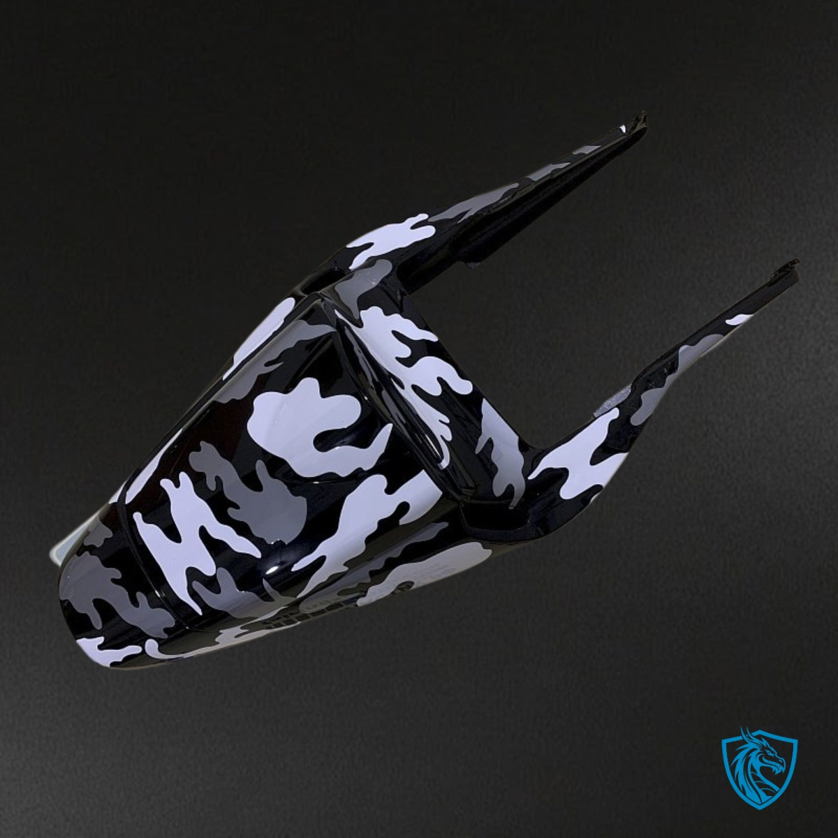 Honda CBR600RR (2003-2004) White, Black & Gray Camo - MERGEment Motorcycle Fairings Kit