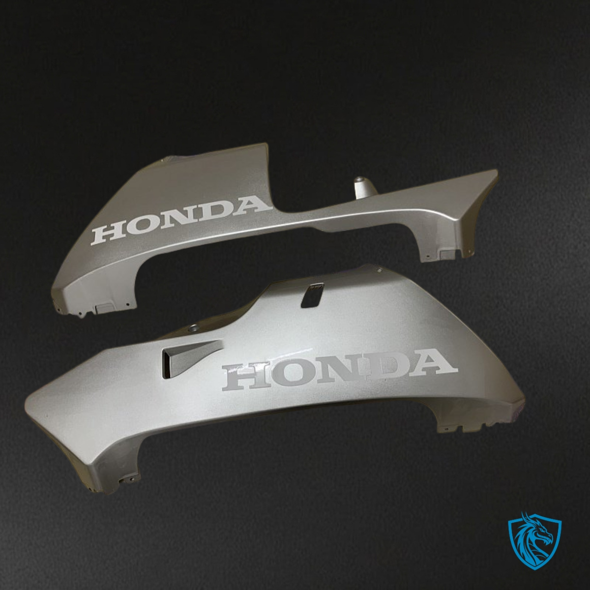 Honda CBR600RR (2003-2004) White, Black & Silver Fairing Kit | ABS Bodywork
