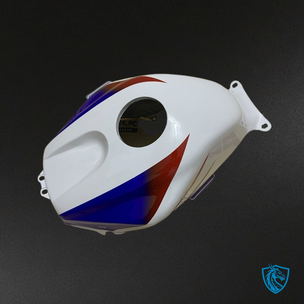 Honda CBR600RR (2003-2004) White, Blue & Red with Logos Fairing Kit | ABS Bodywork