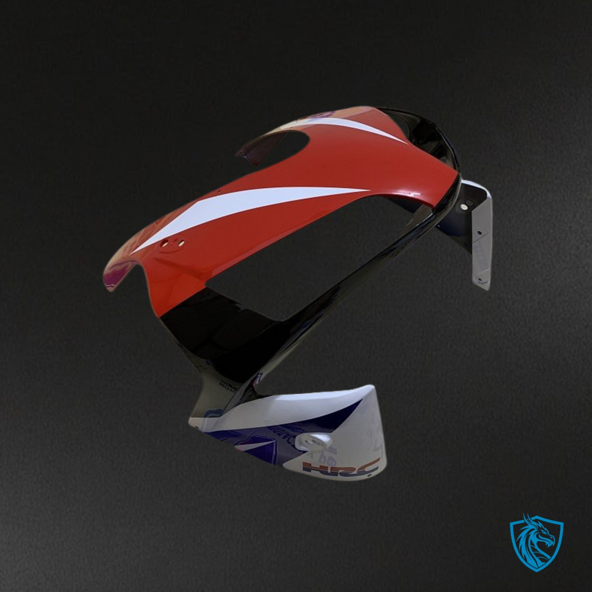 Honda CBR600RR (2003-2004) White, Blue & Red with Logos Fairing Kit | ABS Bodywork