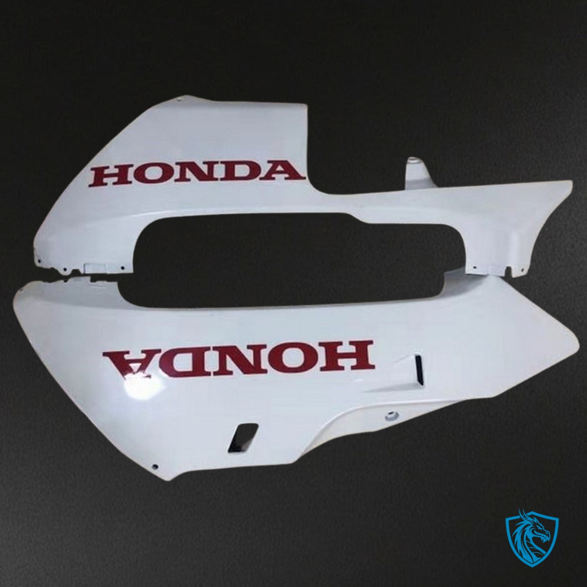 Honda CBR600RR (2003-2004) White & Red Gloss - MERGEment Motorcycle Fairings Kit