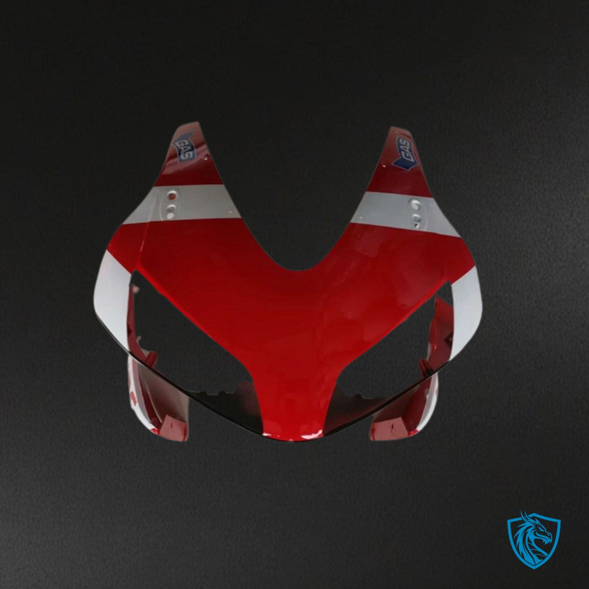 Honda CBR600RR (2003-2004) White & Red Repsol with Logo Fairing Kit - Aftermarket ABS Bodywork