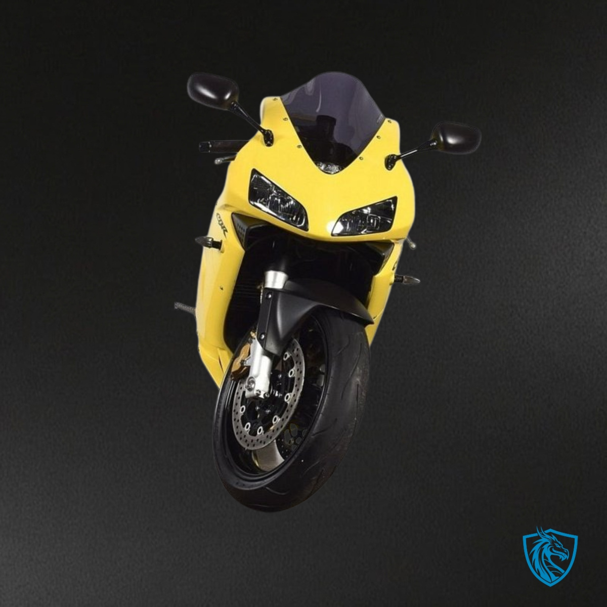 Honda CBR600RR (2003-2004) Yellow & Black - MERGEment Motorcycle Fairings Kit